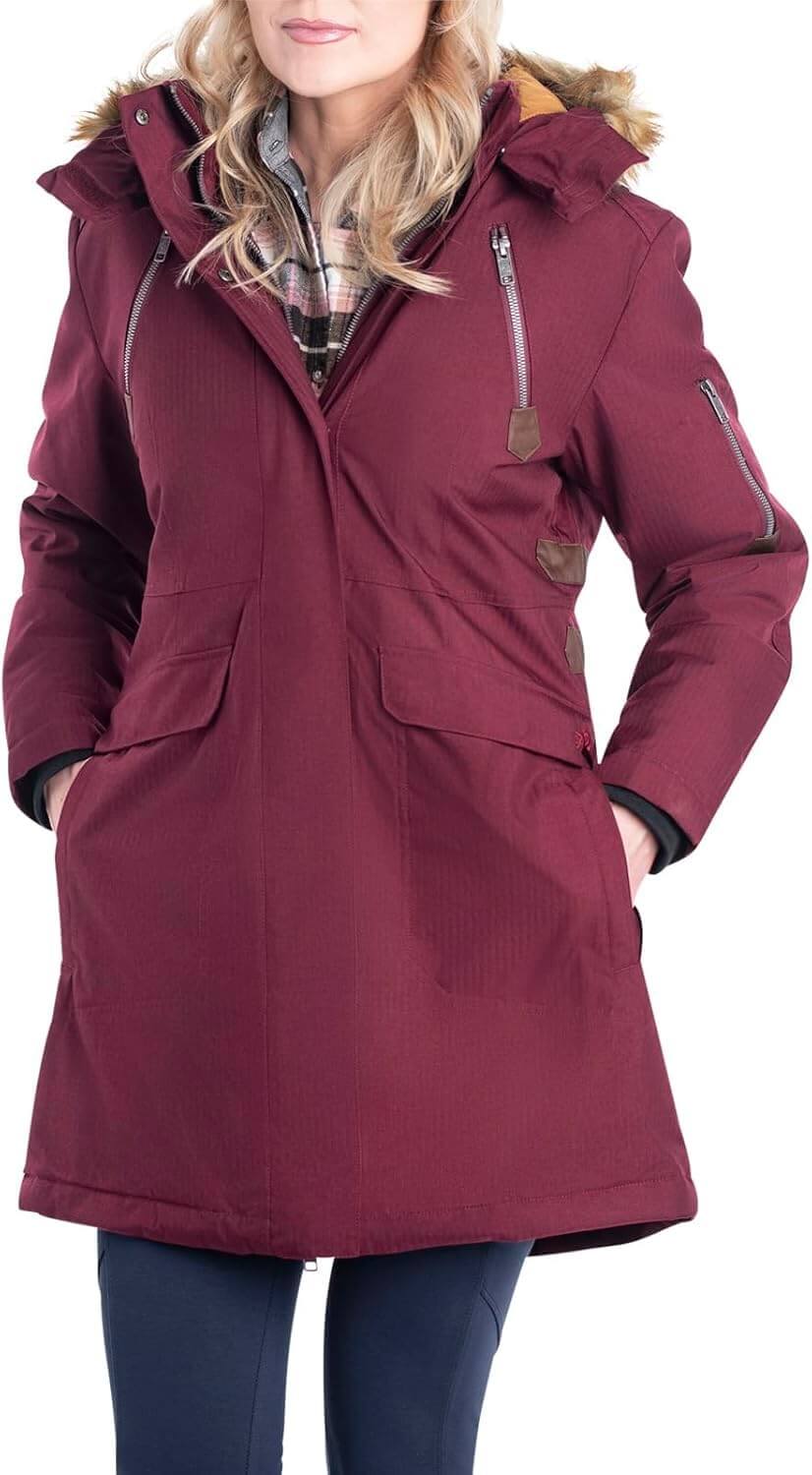 Image of Legendary Whitetails Women's Waterproof Anchorage Parka Winter Coat with Durable Removable Hood, a Women's Parka available for $188.49 Buy now and save at Adventure Travel Gear