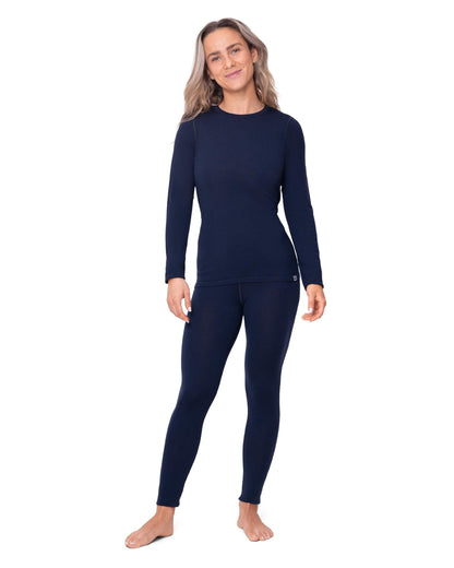 Image of DANISH ENDURANCE Women's Merino Wool Base Layer Set, Thermal Underwear for Women, Top and Bottom, a Women's Base Layer Set available for $152.18 Buy now and save at Adventure Travel Gear