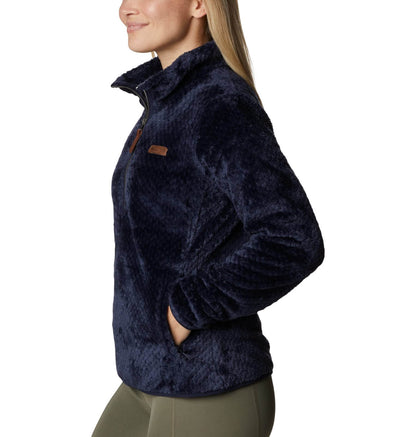 Image of Columbia Women's Fire Side Sherpa 1/4 Zip, a Jacket available for $70.69 Buy now and save at Adventure Travel Gear