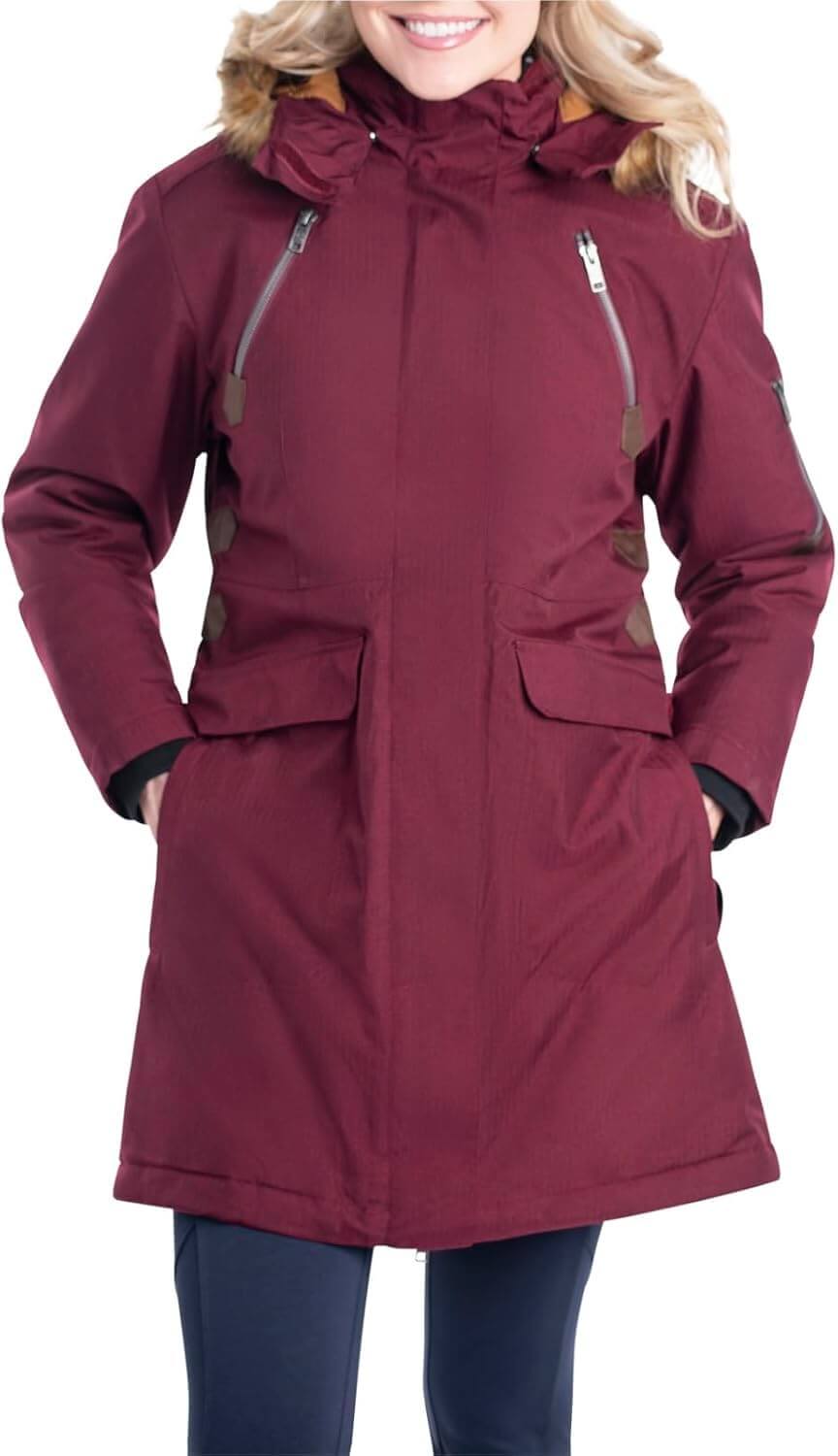 Image of Legendary Whitetails Women's Waterproof Anchorage Parka Winter Coat with Durable Removable Hood, a Women's Parka available for $188.49 Buy now and save at Adventure Travel Gear