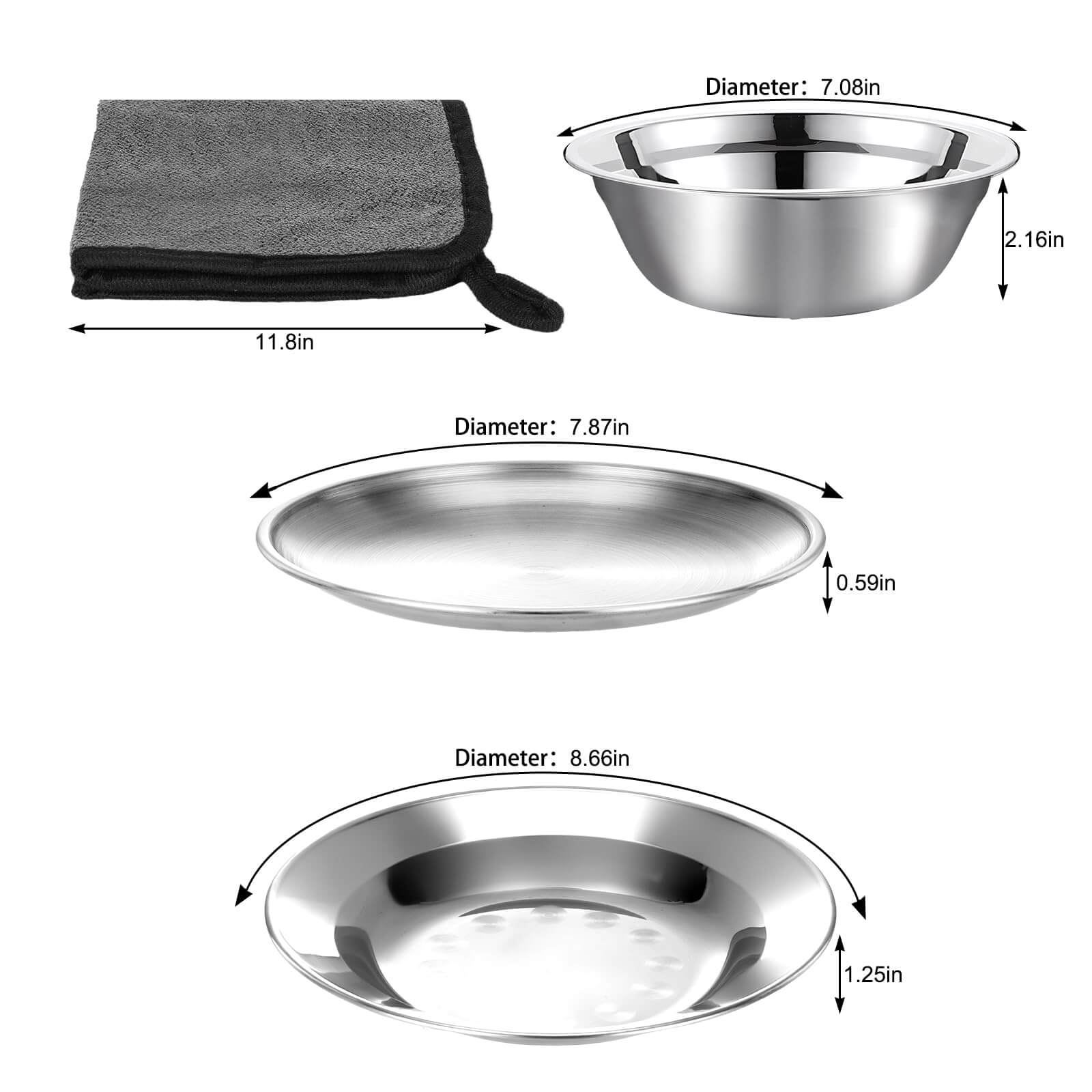 Image of Freehiker Camping Mess Kit - 1 to 2 persons Dinnerware Set, a Camping Mess Kit available for $33.34 Buy now and save at Adventure Travel Gear