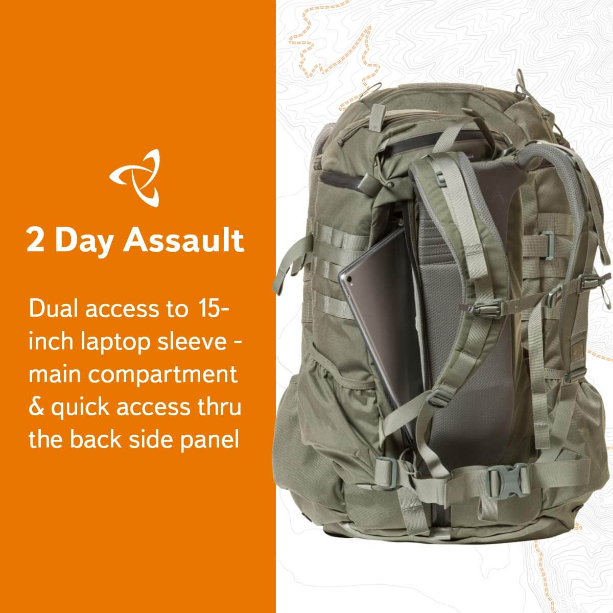 Image of Mystery Ranch 2 Day Backpack - Tactical Daypack, a backpack available for $332.05 Buy now and save at Adventure Travel Gear