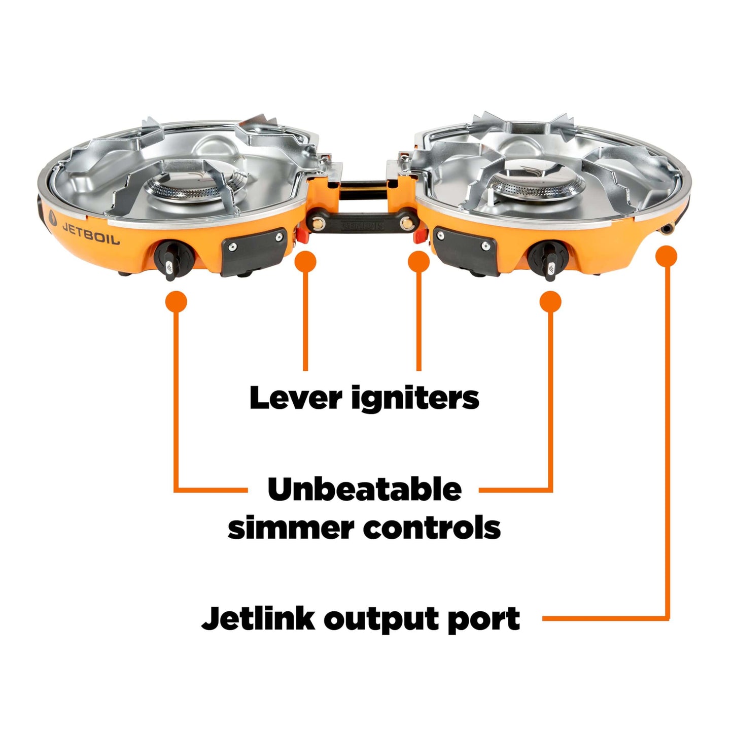 Image of Jetboil Genesis Basecamp Backpacking and Camping Stove Cooking System with Camping Cookware, a Backpacking Stove available for $579.93 Buy now and save at Adventure Travel Gear