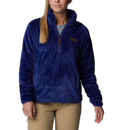 Image of Columbia Women's Fire Side Sherpa 1/4 Zip, a Jacket available for $70.69 Buy now and save at Adventure Travel Gear