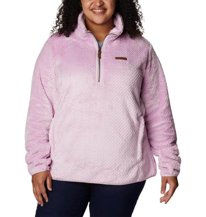 Image of Columbia Women's Fire Side Sherpa 1/4 Zip, a Jacket available for $70.69 Buy now and save at Adventure Travel Gear