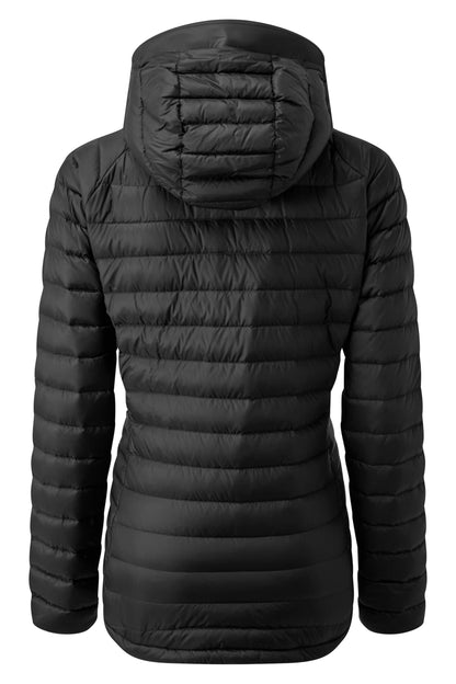 Image of Rab Women's Microlight Alpine 700-Fill Down Hooded Puffer Jacket for Hiking & Skiing, a Puffer Jacket available for $427.75 Buy now and save at Adventure Travel Gear