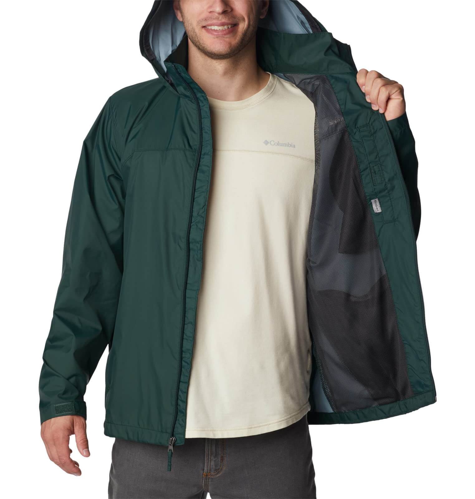 Image of Columbia Men's Glennaker Lake Jacket, a Men's Rain Jacket available for $172.55 Buy now and save at Adventure Travel Gear