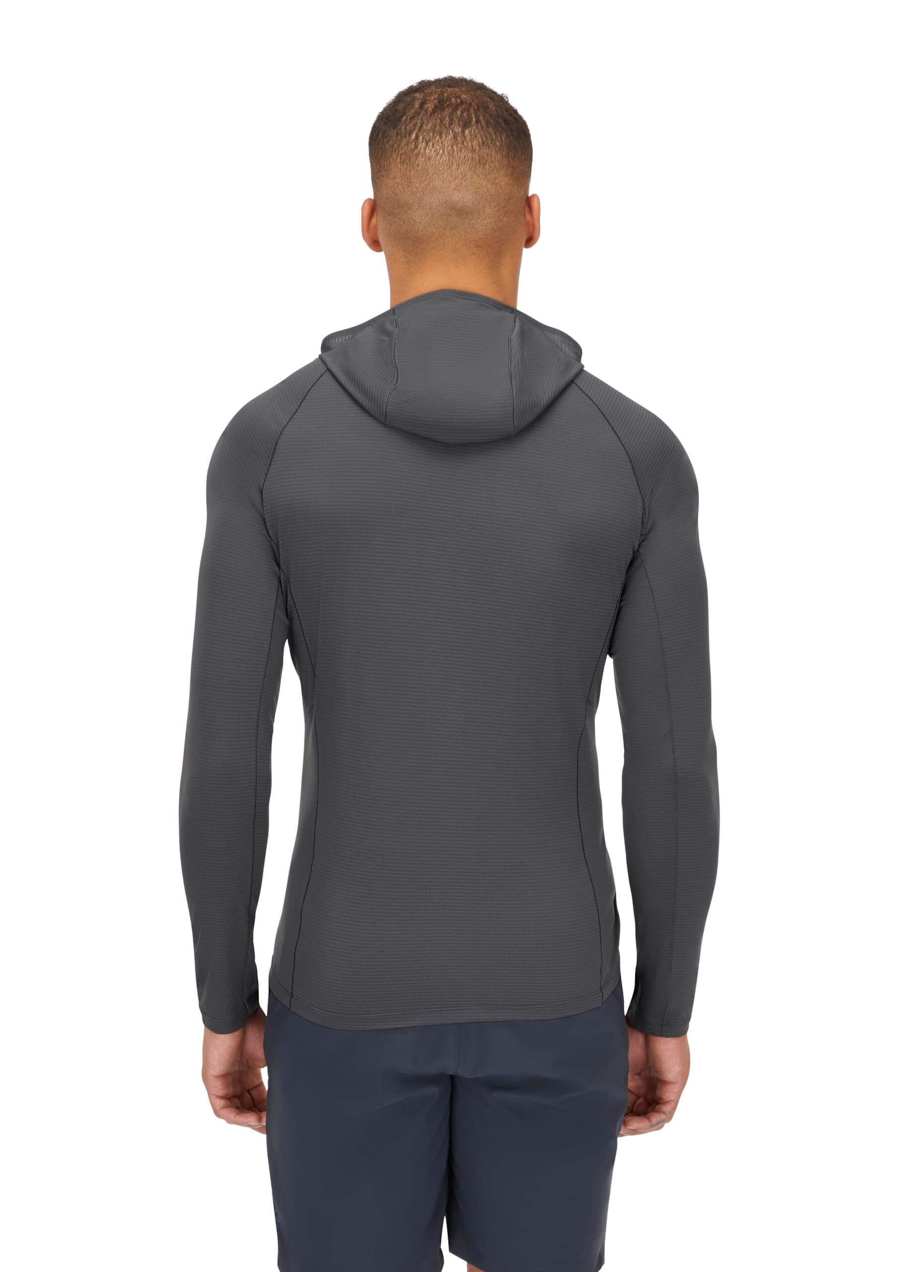 Image of Rab Men's Sonic Hoody - Lightweight Breathable Baselayer Shirt for Hiking & Trail Running, a Men's Baselayer Shirt available for $101.50 Buy now and save at Adventure Travel Gear