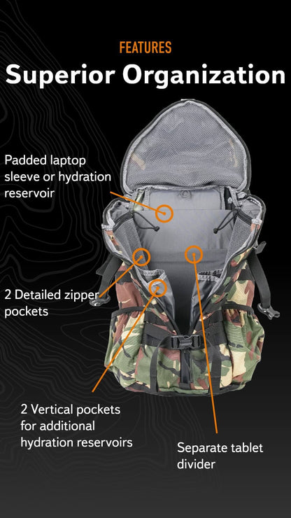 Image of Mystery Ranch 2 Day Backpack - Tactical Daypack, a backpack available for $332.05 Buy now and save at Adventure Travel Gear