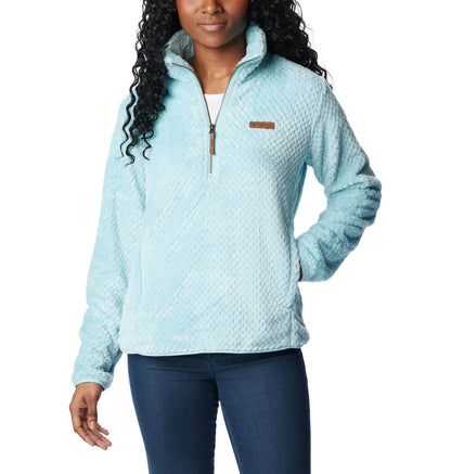 Image of Columbia Women's Fire Side Sherpa 1/4 Zip, a Jacket available for $70.69 Buy now and save at Adventure Travel Gear