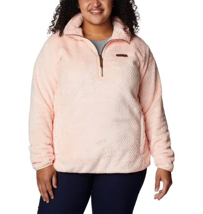 Image of Columbia Women's Fire Side Sherpa 1/4 Zip, a Jacket available for $70.69 Buy now and save at Adventure Travel Gear