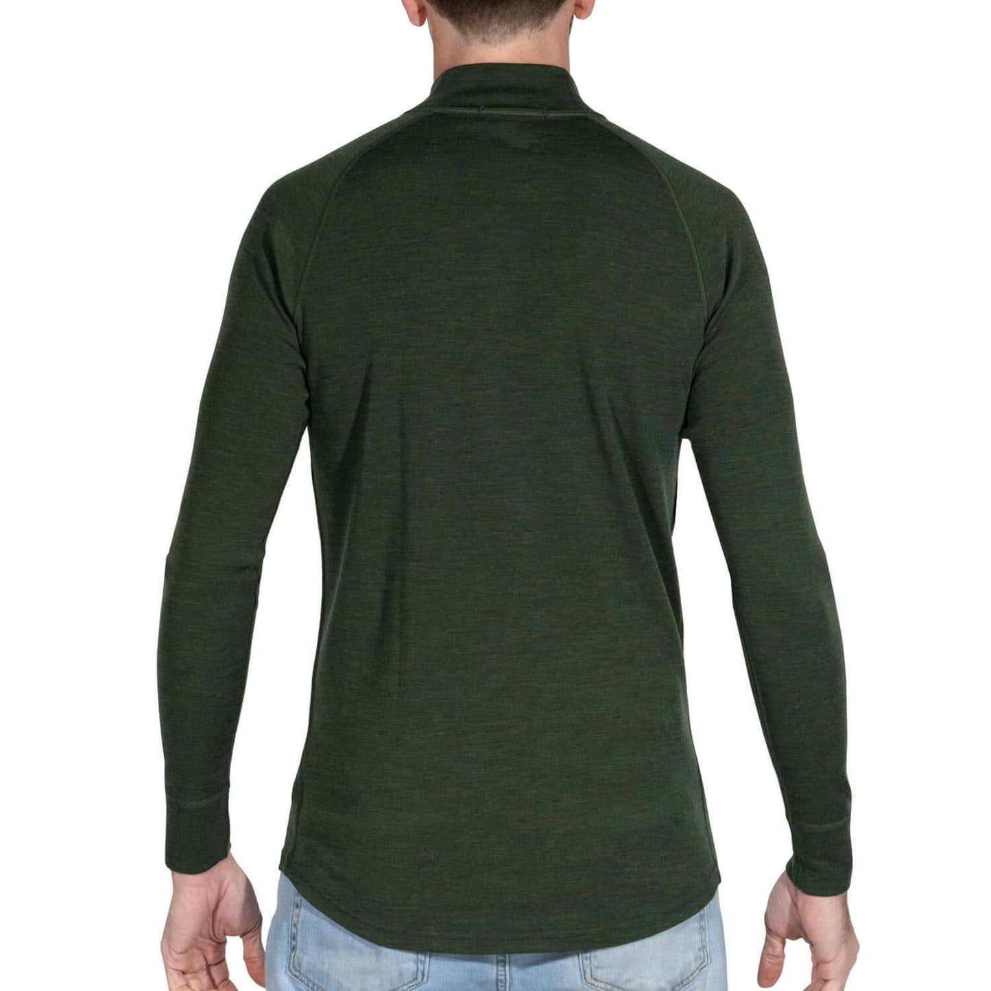 Image of MERIWOOL Mens Base Layer 100% Merino Wool Midweight 250g Half Zip Sweater for Men, a Men's Base Layer Sweater available for $131.95 Buy now and save at Adventure Travel Gear