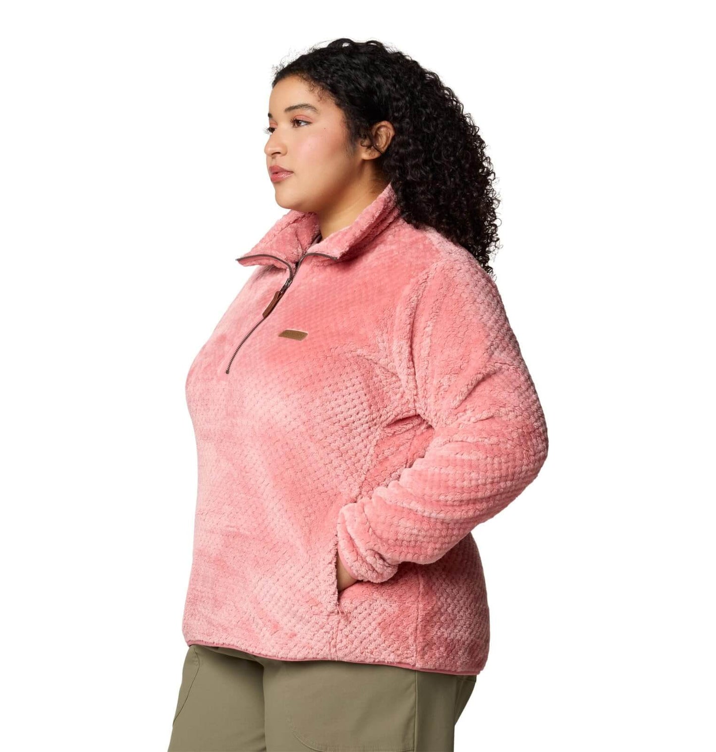 Image of Columbia Women's Fire Side Sherpa 1/4 Zip, a Jacket available for $70.69 Buy now and save at Adventure Travel Gear