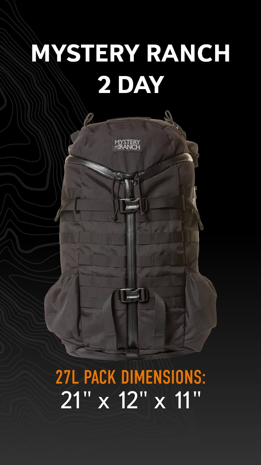 Image of Mystery Ranch 2 Day Backpack - Tactical Daypack, a backpack available for $332.05 Buy now and save at Adventure Travel Gear