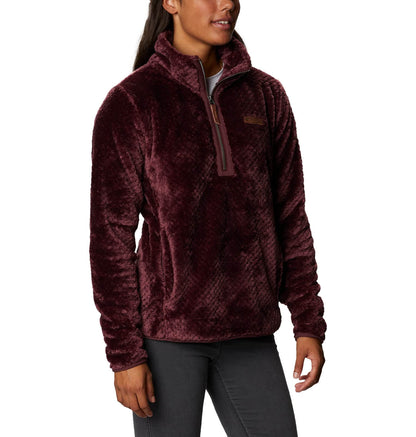 Image of Columbia Women's Fire Side Sherpa 1/4 Zip, a Jacket available for $70.69 Buy now and save at Adventure Travel Gear