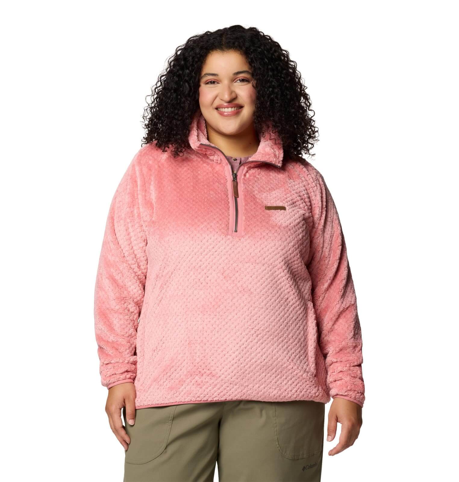 Image of Columbia Women's Fire Side Sherpa 1/4 Zip, a Jacket available for $70.69 Buy now and save at Adventure Travel Gear