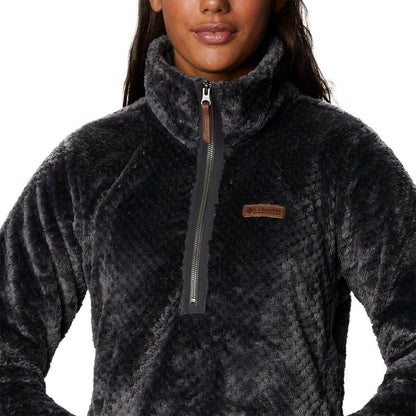 Image of Columbia Women's Fire Side Sherpa 1/4 Zip, a Jacket available for $98.96 Buy now and save at Adventure Travel Gear