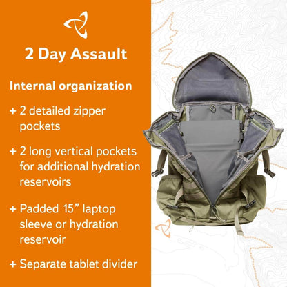 Image of Mystery Ranch 2 Day Backpack - Tactical Daypack, a backpack available for $332.05 Buy now and save at Adventure Travel Gear