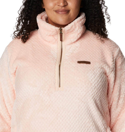 Image of Columbia Women's Fire Side Sherpa 1/4 Zip, a Jacket available for $70.69 Buy now and save at Adventure Travel Gear