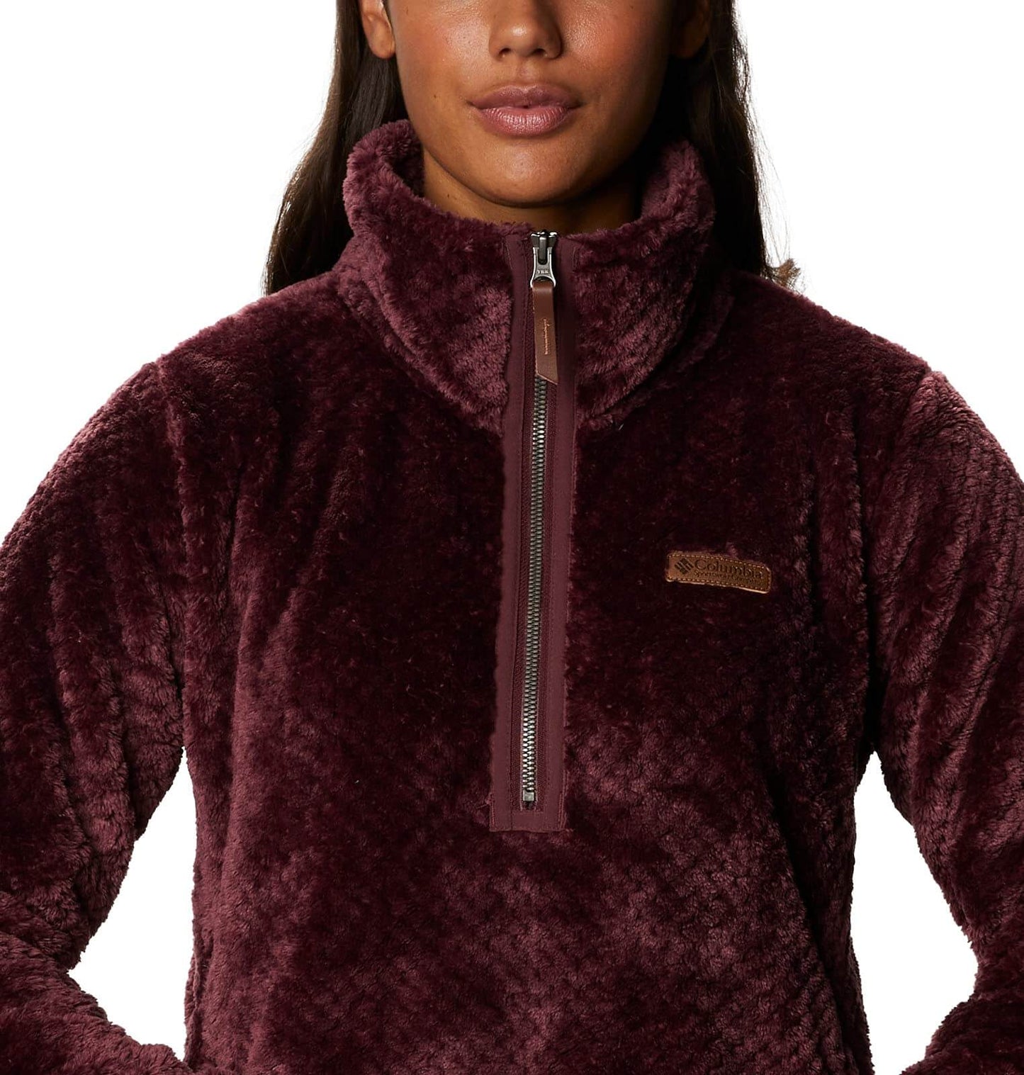 Image of Columbia Women's Fire Side Sherpa 1/4 Zip, a Jacket available for $131.95 Buy now and save at Adventure Travel Gear