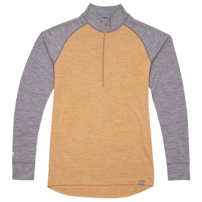 Image of MERIWOOL Mens Base Layer 100% Merino Wool Midweight 250g Half Zip Sweater for Men, a Men's Base Layer Sweater available for $131.95 Buy now and save at Adventure Travel Gear