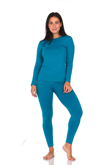 Image of Thermajane Long Johns Thermal Underwear for Women Fleece Lined Base Layer, a Women's Base Layer Set available for $36.96 Buy now and save at Adventure Travel Gear