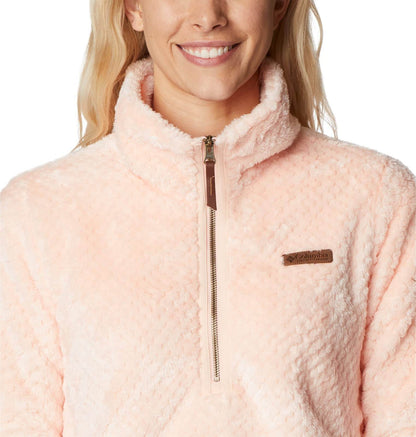 Image of Columbia Women's Fire Side Sherpa 1/4 Zip, a Jacket available for $70.69 Buy now and save at Adventure Travel Gear