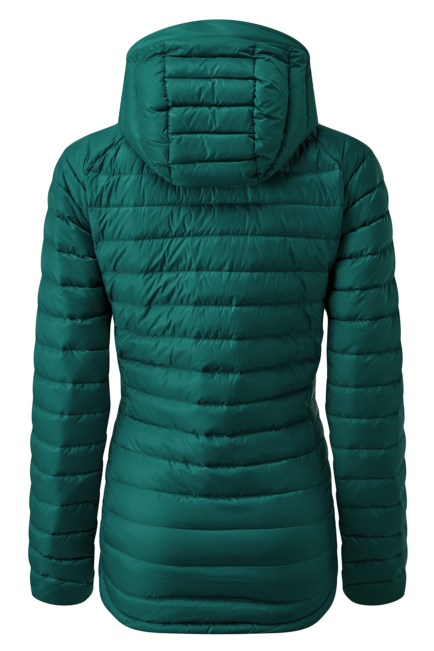 Image of Rab Women's Microlight Alpine 700-Fill Down Hooded Puffer Jacket for Hiking & Skiing, a Puffer Jacket available for $427.75 Buy now and save at Adventure Travel Gear