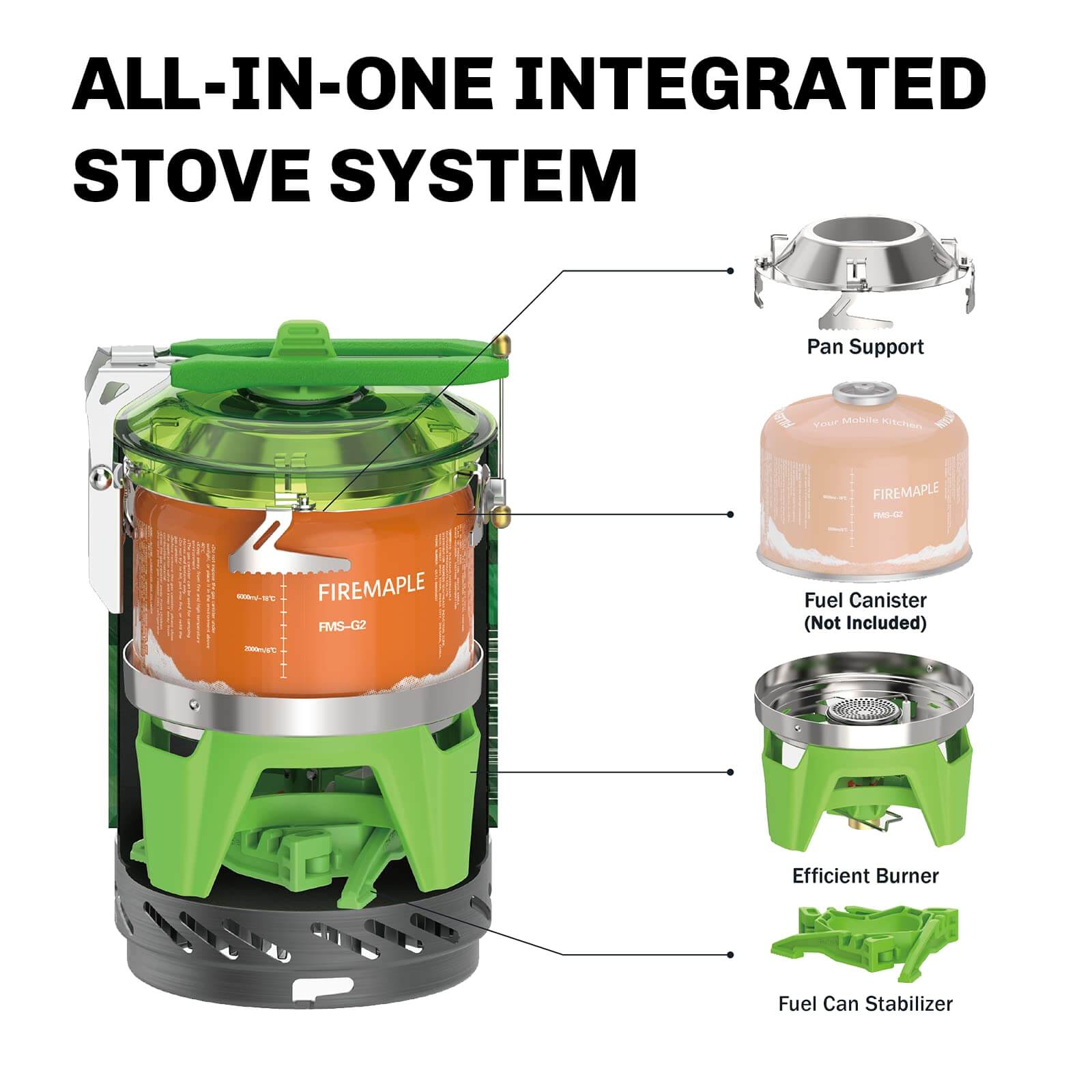 Image of Fire-Maple Fixed Star X2 Backpacking and Camping Stove, a Backpacking Stove available for $102.88 Buy now and save at Adventure Travel Gear