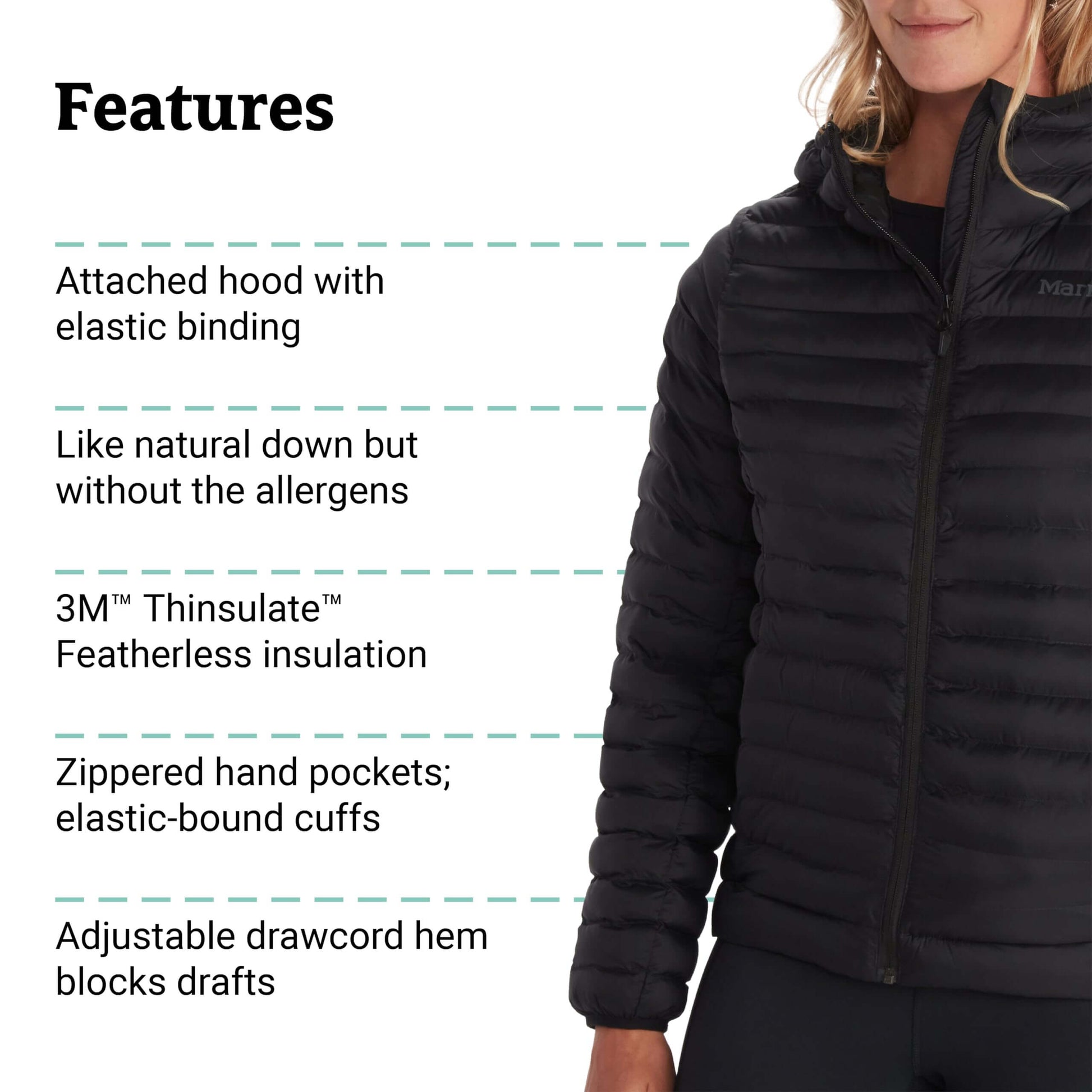 Image of MARMOT Women's Echo Featherless Hoody, a Jacket available for $290.00 Buy now and save at Adventure Travel Gear