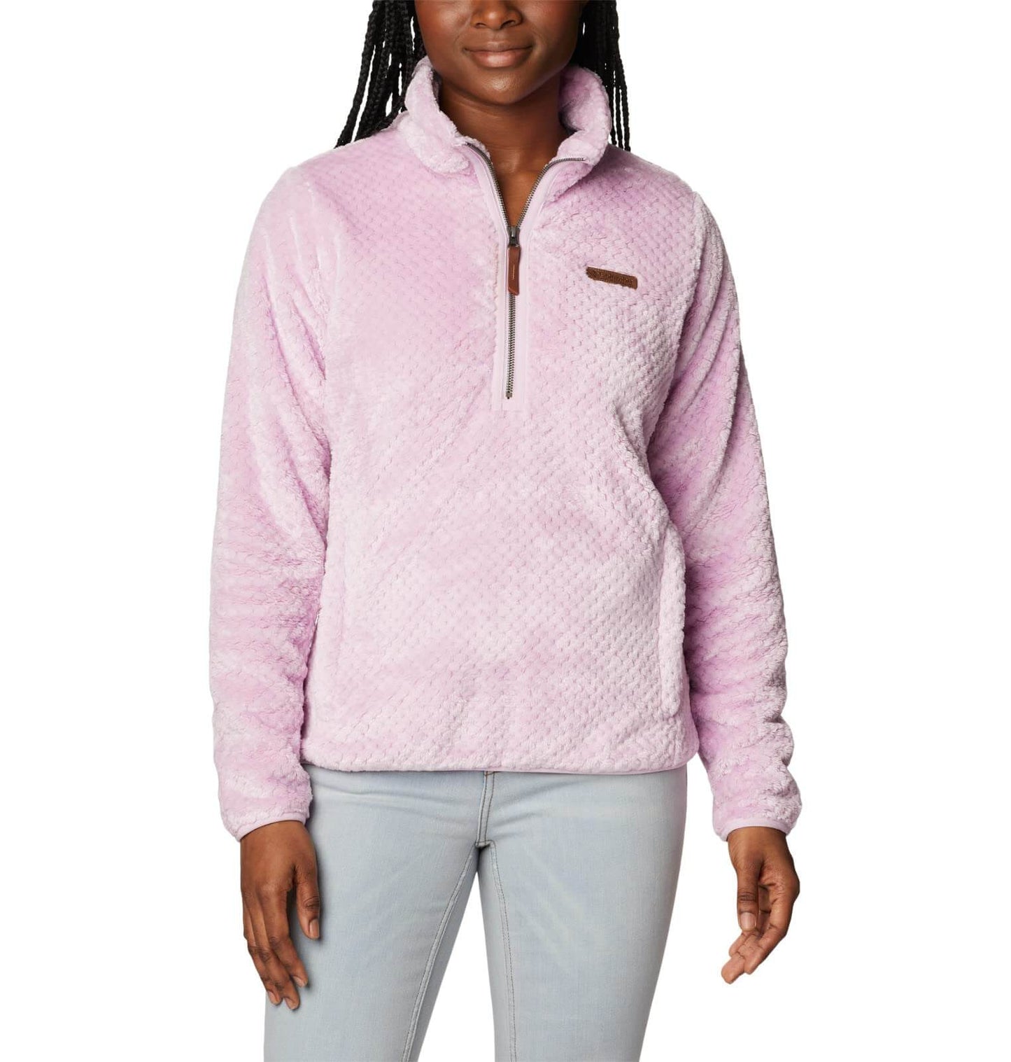 Image of Columbia Women's Fire Side Sherpa 1/4 Zip, a Jacket available for $70.69 Buy now and save at Adventure Travel Gear