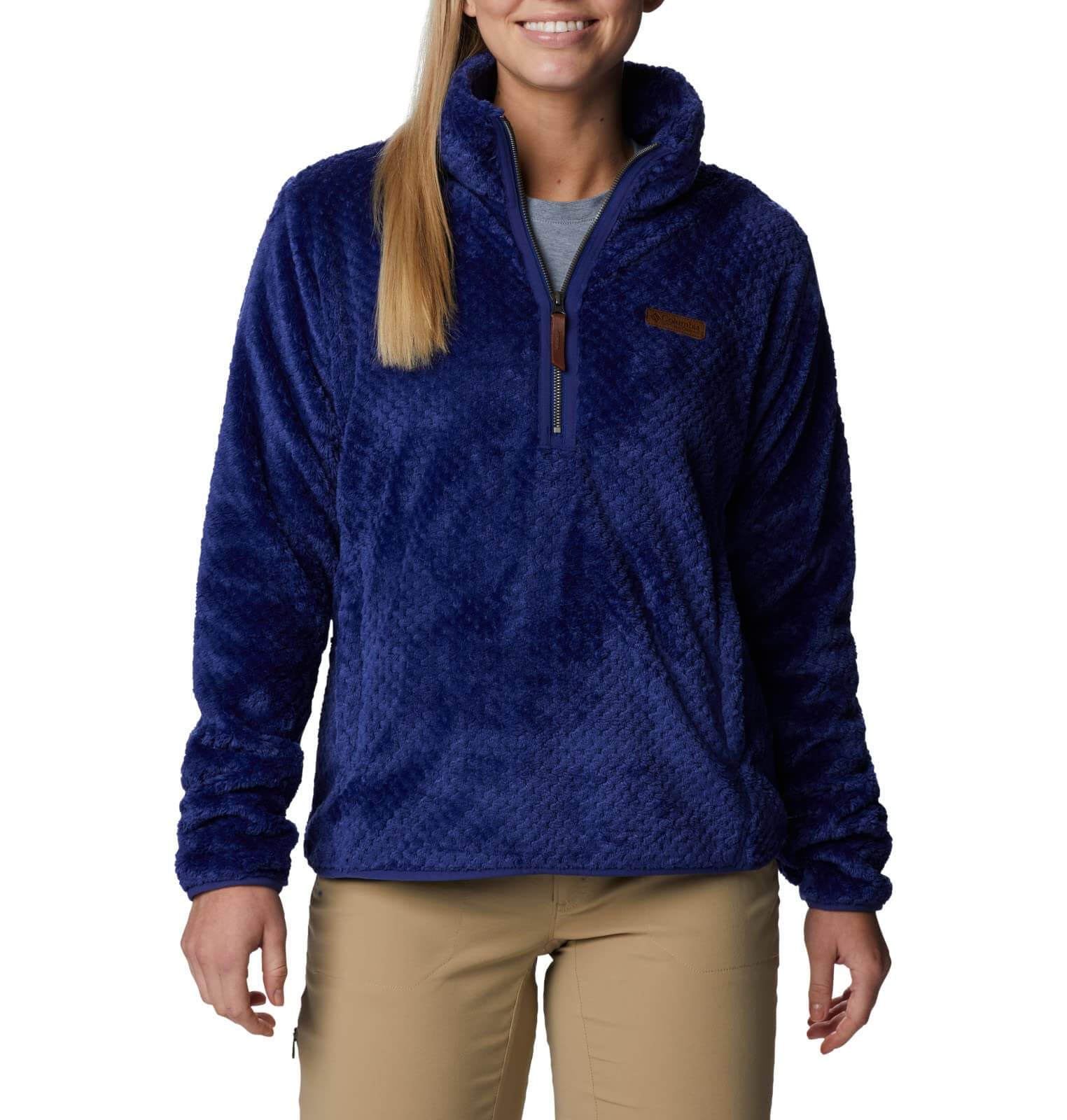 Image of Columbia Women's Fire Side Sherpa 1/4 Zip, a Jacket available for $70.69 Buy now and save at Adventure Travel Gear