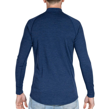 Image of MERIWOOL Mens Base Layer 100% Merino Wool Midweight 250g Half Zip Sweater for Men, a Men's Base Layer Sweater available for $131.95 Buy now and save at Adventure Travel Gear