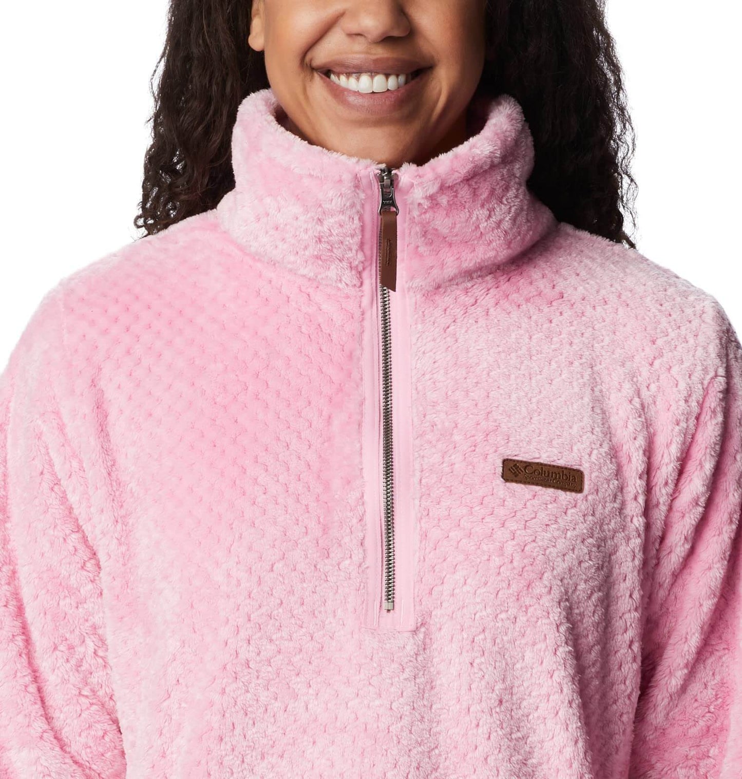 Image of Columbia Women's Fire Side Sherpa 1/4 Zip, a Jacket available for $70.69 Buy now and save at Adventure Travel Gear