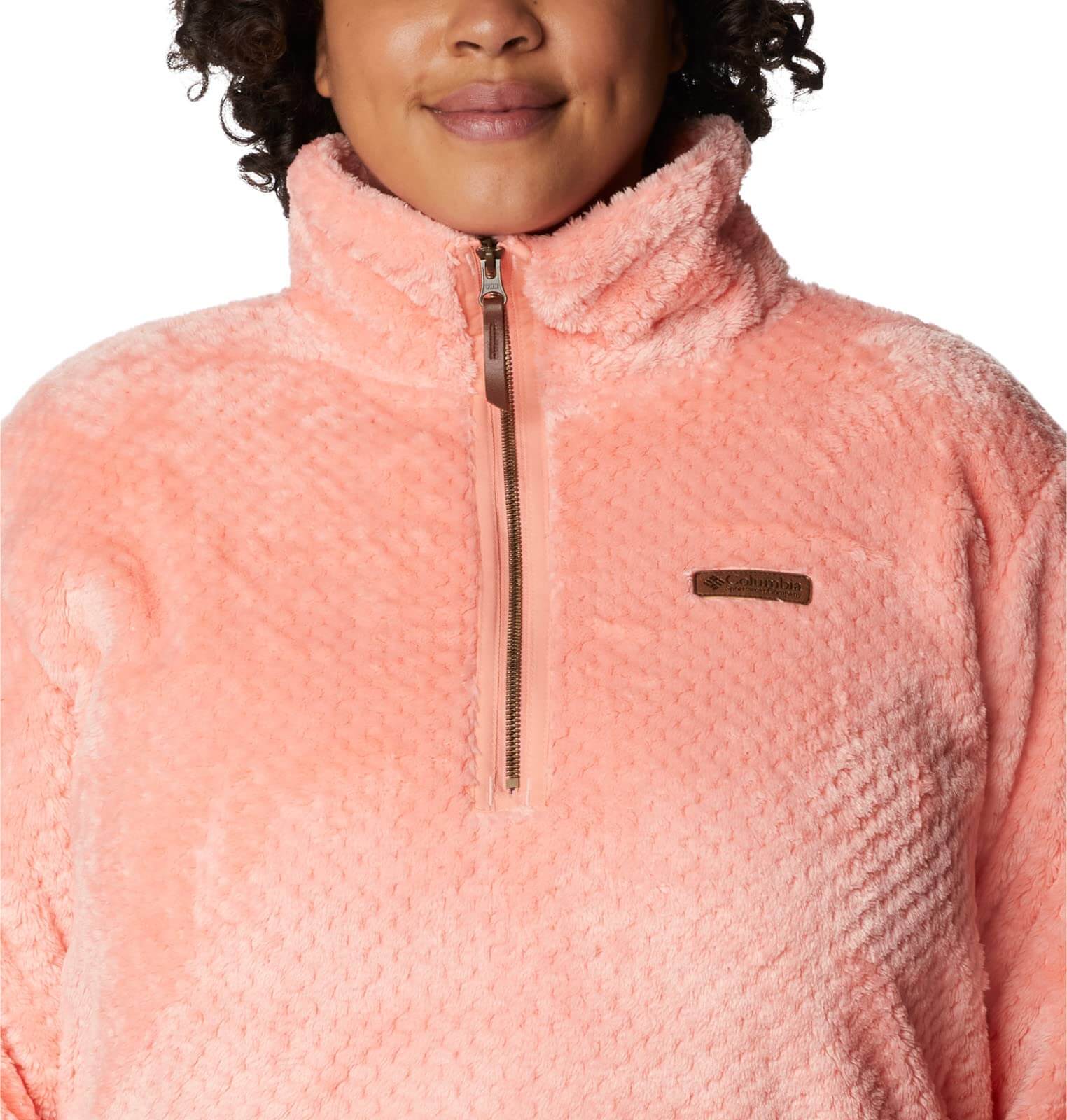 Image of Columbia Women's Fire Side Sherpa 1/4 Zip, a Jacket available for $70.69 Buy now and save at Adventure Travel Gear