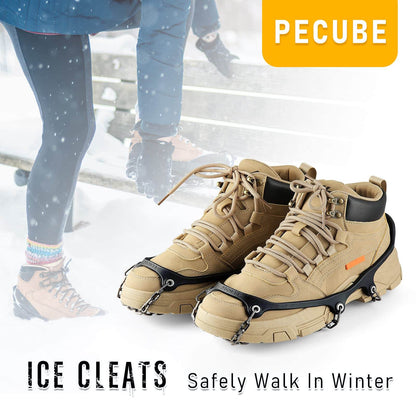 Image of Ice Cleats for Shoes and Boots Traction Cleats for Hiking Walking on Snow and Ice, a Traction Devices available for $36.24 Buy now and save at Adventure Travel Gear