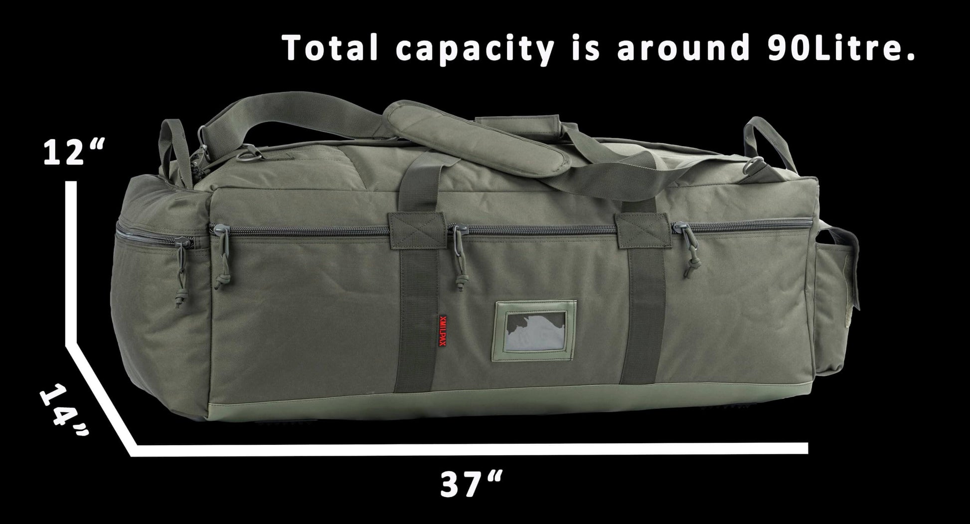 Image of Large Military Duffle Bag Tactical Gear Load Out Bag Deployment Cargo Bag, a Duffel Bag available for $91.34 Buy now and save at Adventure Travel Gear