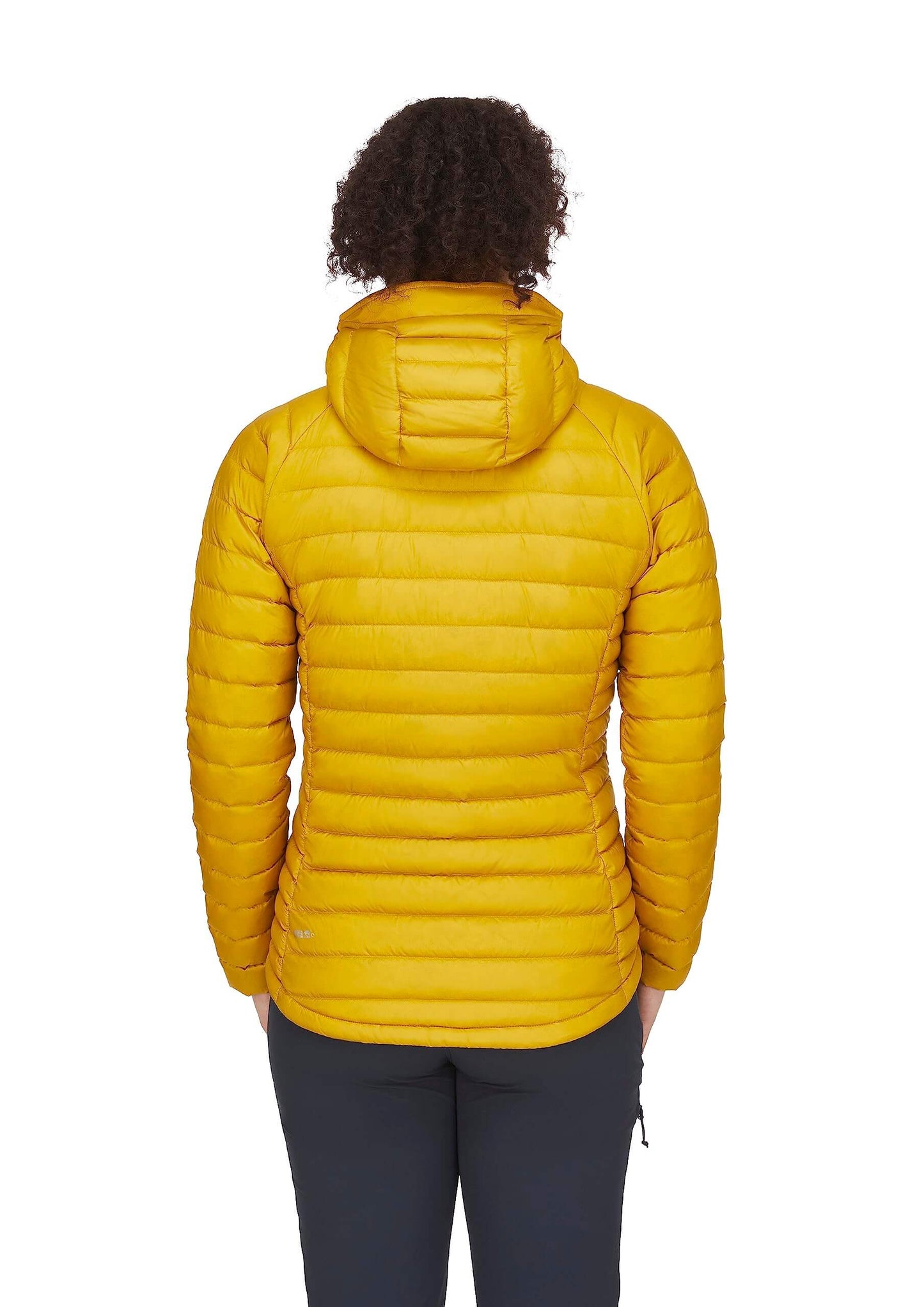 Image of Rab Women's Microlight Alpine 700-Fill Down Hooded Puffer Jacket for Hiking & Skiing, a Puffer Jacket available for $427.75 Buy now and save at Adventure Travel Gear