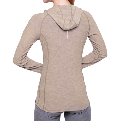 Image of MERIWOOL Women’s Base Layer Hoodie Lightweight Merino Wool Long Sleeve Thermal, a Women's Base Layer Hoodie available for $92.80 Buy now and save at Adventure Travel Gear