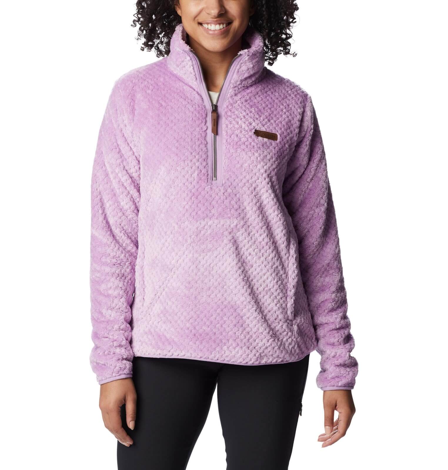 Image of Columbia Women's Fire Side Sherpa 1/4 Zip, a Jacket available for $70.69 Buy now and save at Adventure Travel Gear