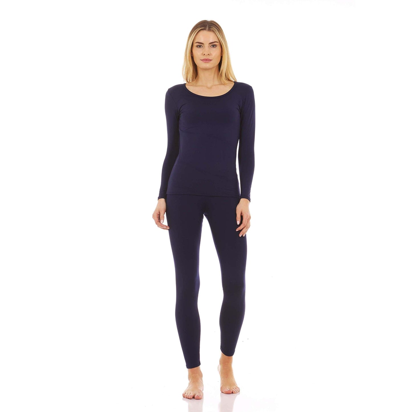 Image of Thermajane Long Johns Thermal Underwear for Women Fleece Lined Base Layer, a Women's Base Layer Set available for $28.99 Buy now and save at Adventure Travel Gear