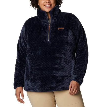 Image of Columbia Women's Fire Side Sherpa 1/4 Zip, a Jacket available for $70.69 Buy now and save at Adventure Travel Gear