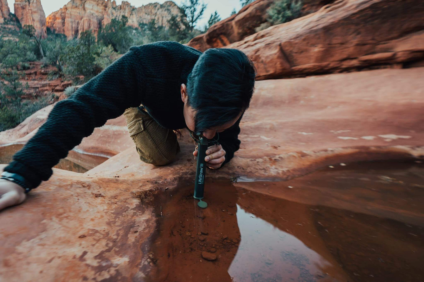 Image of LifeStraw Personal Water Filter for Hiking, Camping, Travel, and Emergency Preparedness, a Portable Water Filter available for $27.65 Buy now and save at Adventure Travel Gear