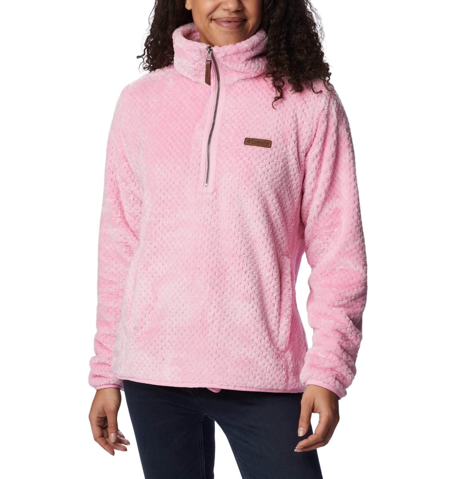 Image of Columbia Women's Fire Side Sherpa 1/4 Zip, a Jacket available for $70.69 Buy now and save at Adventure Travel Gear