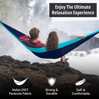 Image of Vigel Camping Hammock - XL Double Hammock 500 Lb Capacity, a Hammock available for $18.46 Buy now and save at Adventure Travel Gear