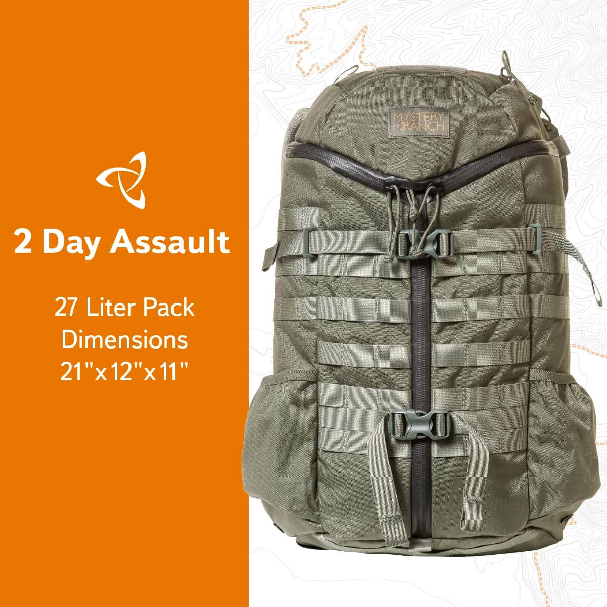 Image of Mystery Ranch 2 Day Backpack - Tactical Daypack, a backpack available for $332.05 Buy now and save at Adventure Travel Gear