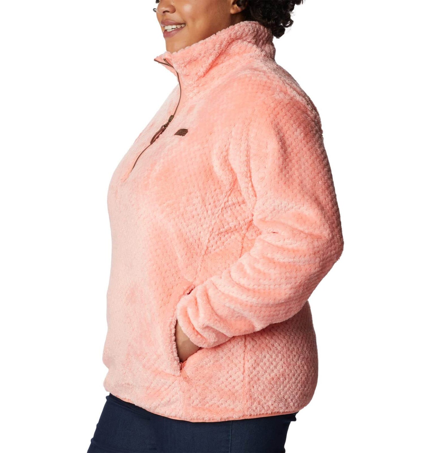 Image of Columbia Women's Fire Side Sherpa 1/4 Zip, a Jacket available for $70.69 Buy now and save at Adventure Travel Gear