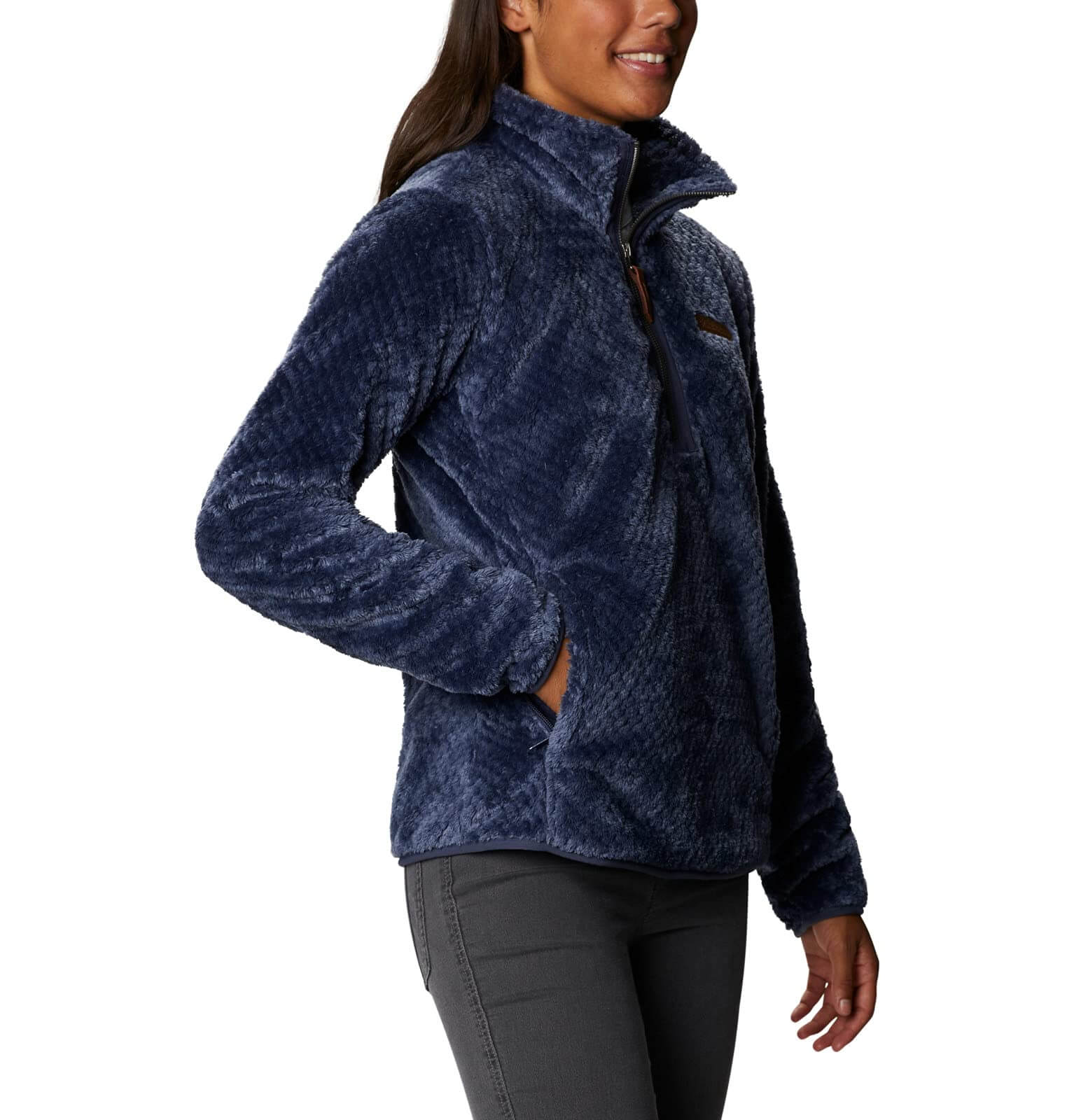 Image of Columbia Women's Fire Side Sherpa 1/4 Zip, a Jacket available for $70.69 Buy now and save at Adventure Travel Gear