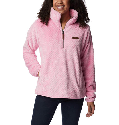 Image of Columbia Women's Fire Side Sherpa 1/4 Zip, a Jacket available for $70.69 Buy now and save at Adventure Travel Gear