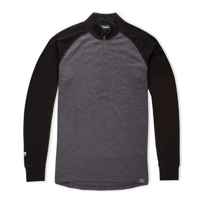 Image of MERIWOOL Mens Base Layer 100% Merino Wool Midweight 250g Half Zip Sweater for Men, a Men's Base Layer Sweater available for $131.95 Buy now and save at Adventure Travel Gear